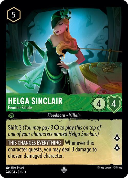 Helga Sinclair - Femme Fatale - Into the Inklands (3) Non Foil