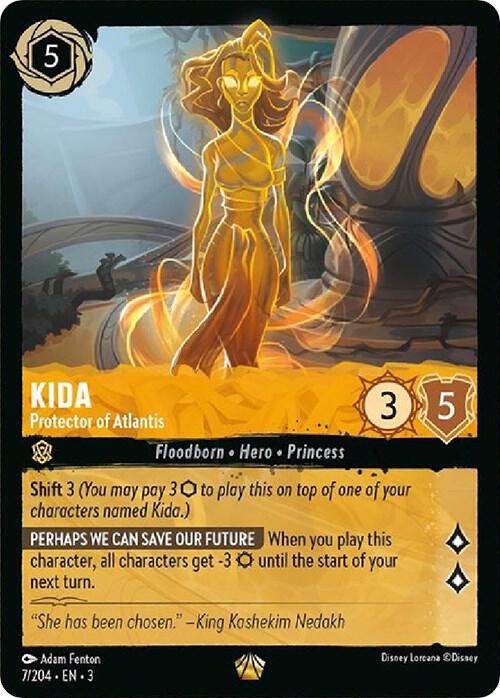 Kida - Protector of Atlantis - Into the Inklands (3) Foil