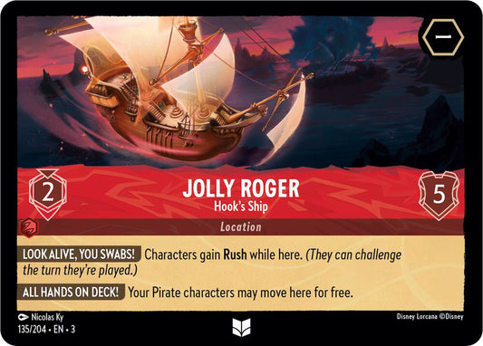 Jolly Roger - Hook's Ship - Into the Inklands (3) Foil