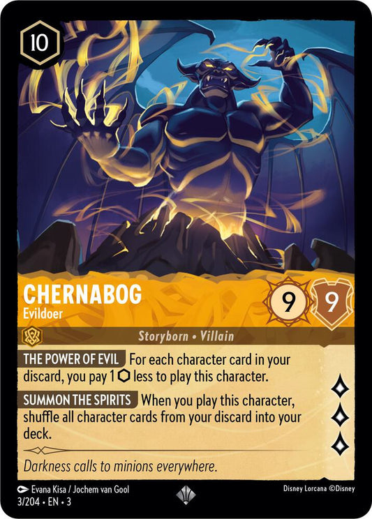 Chernabog - Evildoer - Into the Inklands (3) Non Foil