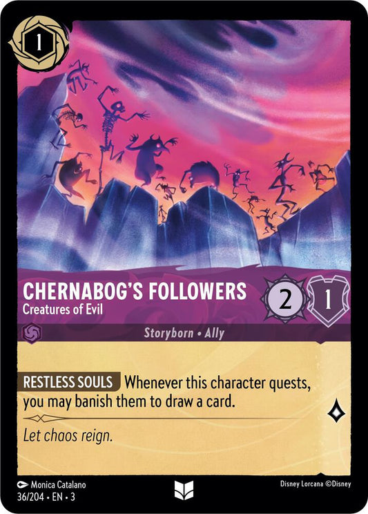 Chernabog's Followers - Creatures of Evil - Into the Inklands (3) Non Foil