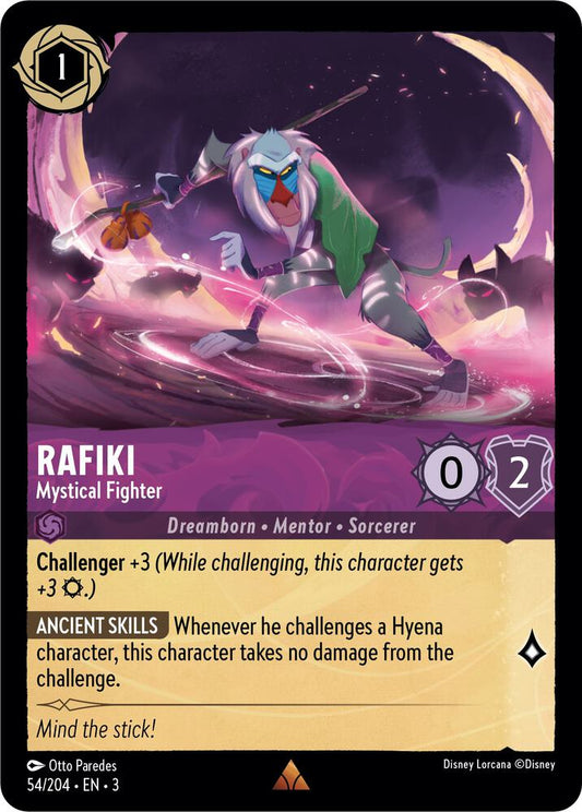 Rafiki - Mystical Fighter - Into the Inklands (3) Non Foil
