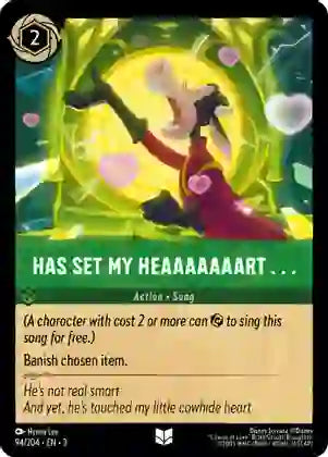 Has Set My Heaaaaaaart . . . -94/204 Into the Inklands (3) Foil