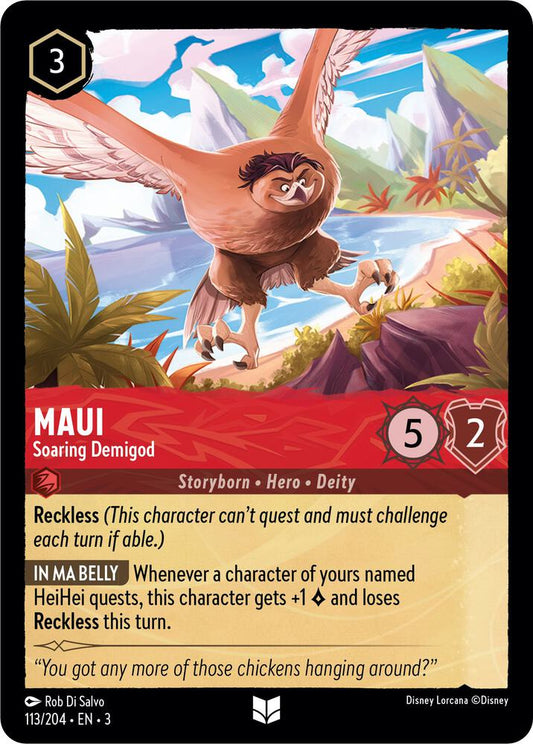 Maui - Soaring Demigod - Into the Inklands (3) Foil
