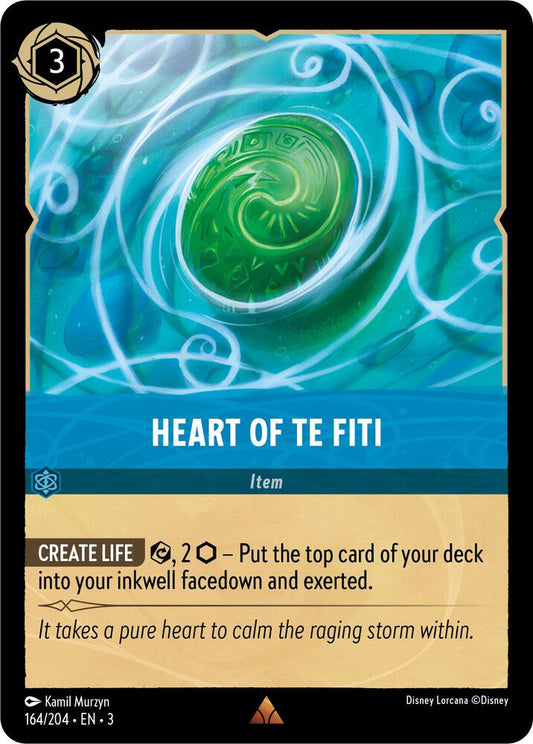 Heart of Te Fiti - Into the Inklands (3)Foil