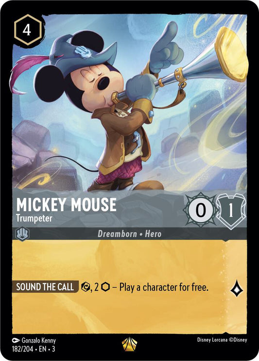 Mickey Mouse - Trumpeter - Into the Inklands (3) Non Foil
