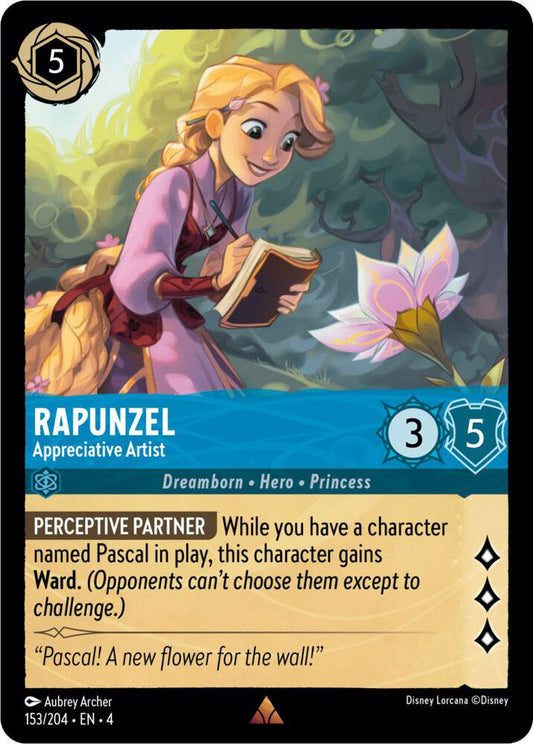 Rapunzel - Appreciative Artist - Ursula's Return (4)  non foil