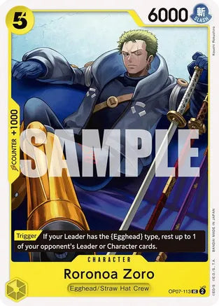 Roronoa Zoro (113) - 500 Years in the Future (OP07)