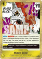 Blaze Slice - 116- 500 Years in the Future (OP07) 500 Years in the Future Foil