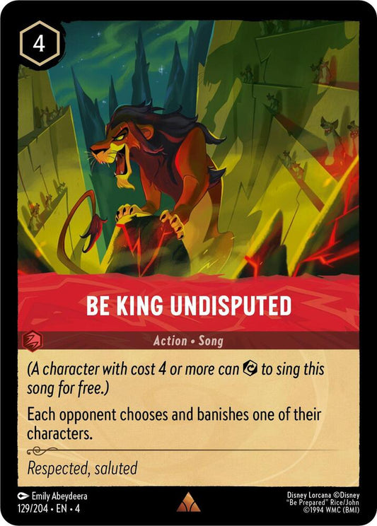 Be King Undisputed - Ursula's Return (4) Foil