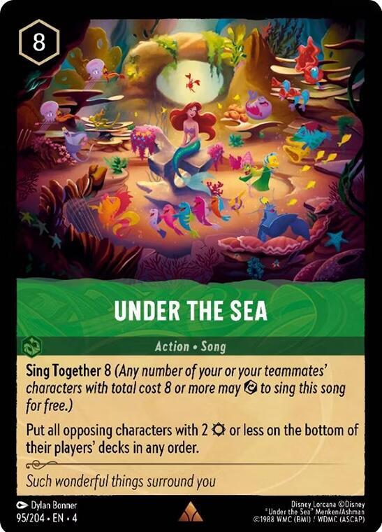 Under the Sea - Ursula's Return (4) Non Foil