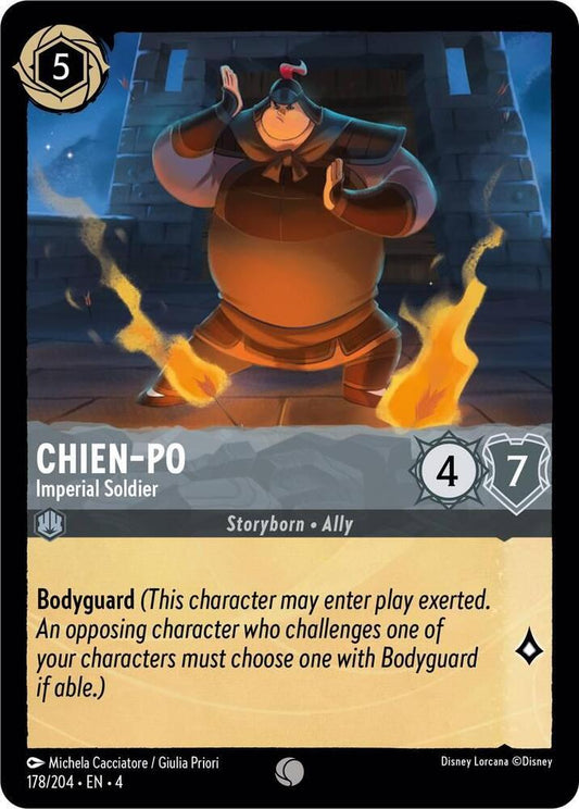 Chien-Po - Imperial Soldier - Ursula's Return (4) Foil