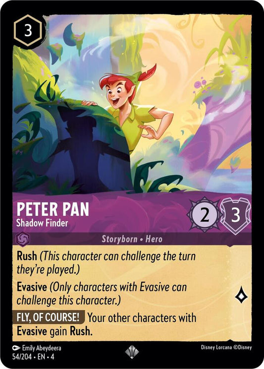 Peter Pan - Shadow Finder - Ursula's Return (4) Non Foil