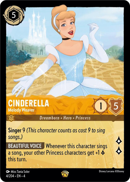 Cinderella - Melody Weaver - Ursula's Return (4) non Foil