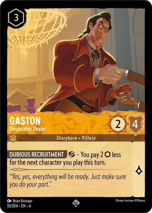 Gaston - Despicable Dealer - Ursula's Return (4) Non Foil