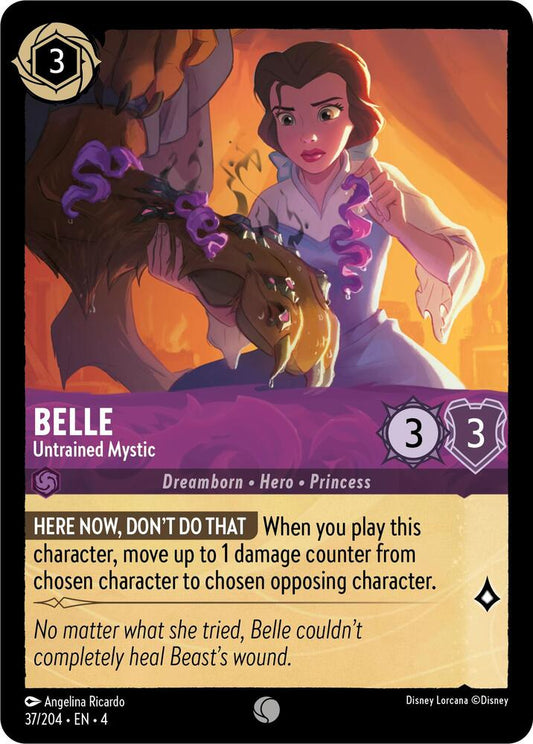 Belle - Untrained Mystic - Ursula's Return (4) Foil