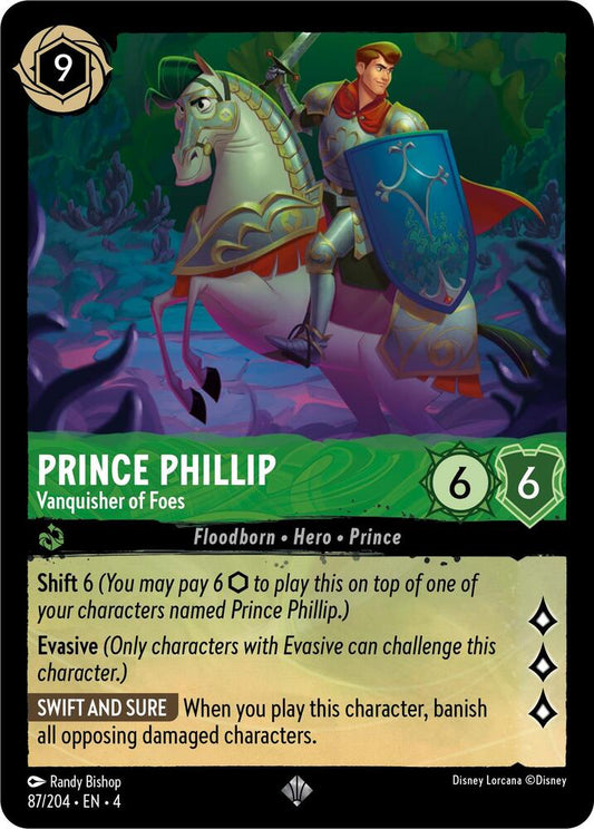 Prince Phillip - Vanquisher of Foes - Ursula's Return (4) Foil