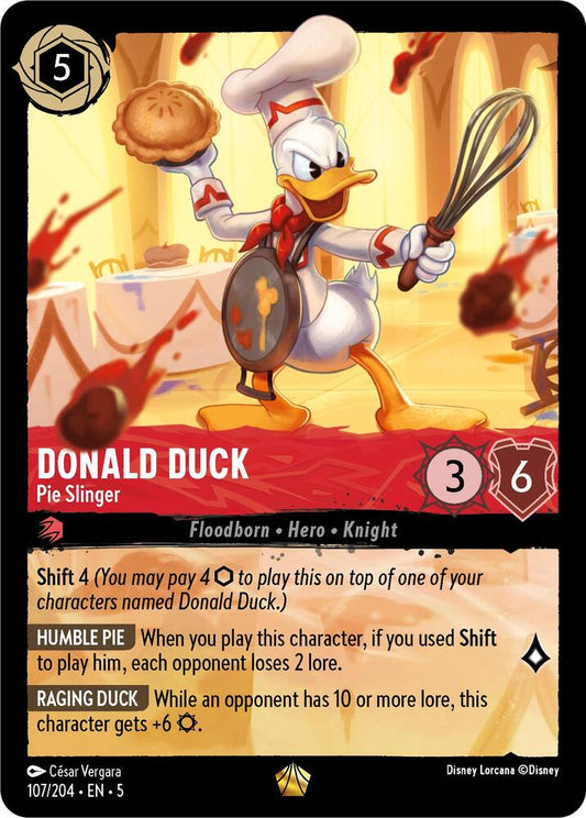 Donald Duck - Pie Slinger - Shimmering Skies (5) Non Foil