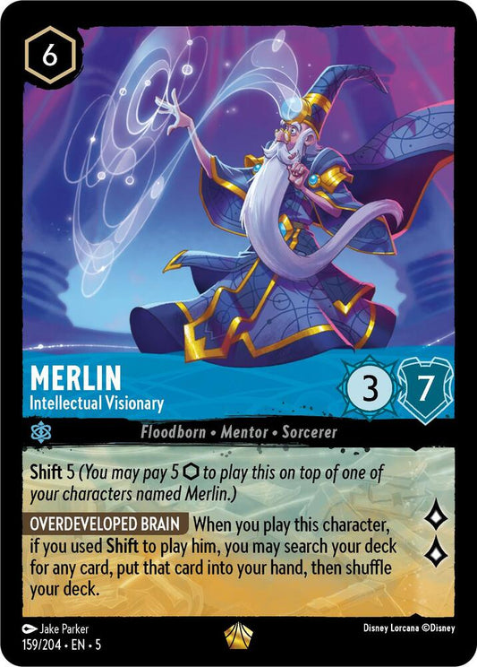 Merlin - Intellectual Visionary - Shimmering Skies (5) Foil