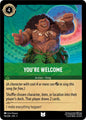 You're Welcome - Shimmering Skies (5) Foil