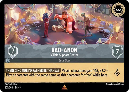 Bad-Anon - Villain Support Center - Shimmering Skies (5) Foil