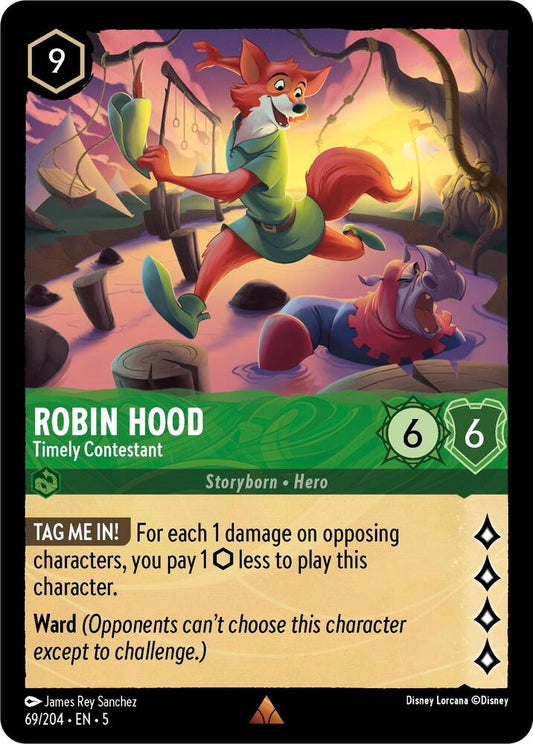 Robin Hood - Timely Contestant - Shimmering Skies (5) Foil