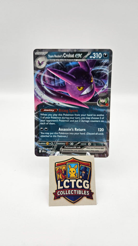 Image of Team Rockets Crobat ex Destined Rivals (DRI) #122