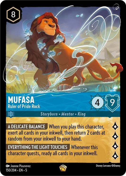 Mufasa - Ruler of Pride Rock - Shimmering Skies (5) Non Foil