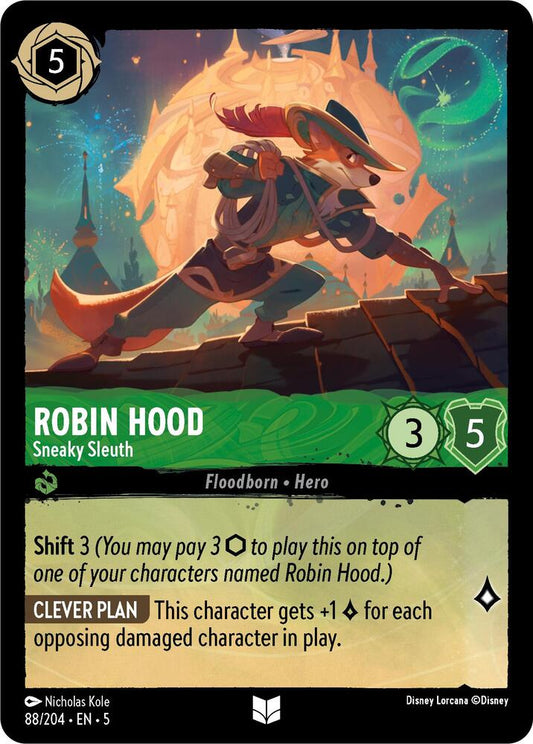 Robin Hood - Sneaky Sleuth - Shimmering Skies (5) Foil