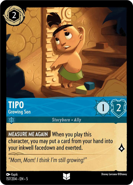 Tipo - Growing Son - Shimmering Skies (5) Non Foil