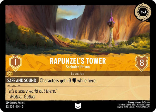 Rapunzel's Tower - Secluded Prison - Shimmering Skies (5) Foil