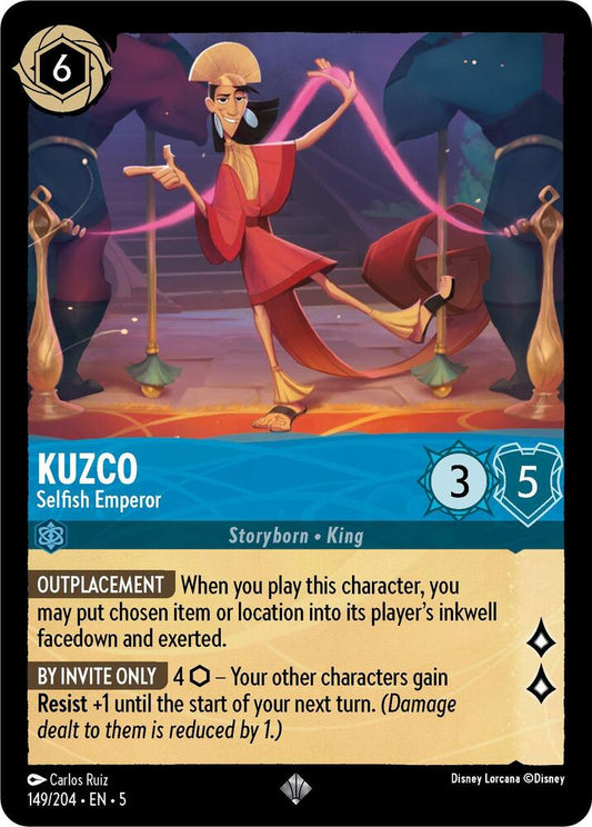 Kuzco - Selfish Emperor - Shimmering Skies (5) Non Foil