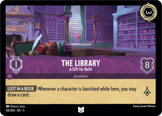 The Library - A Gift for Belle - Shimmering Skies (5) Non Foil