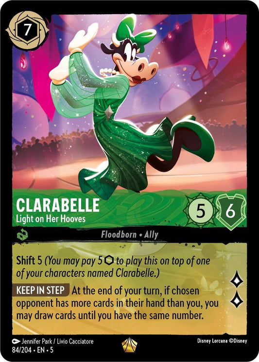 Clarabelle - Light on Her Hooves - Shimmering Skies (5) Non Foil