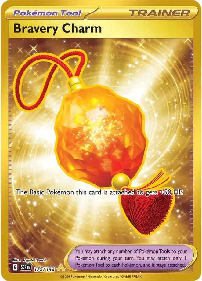Bravery Charm - 175/142 SV07: Stellar Crown (SV07)