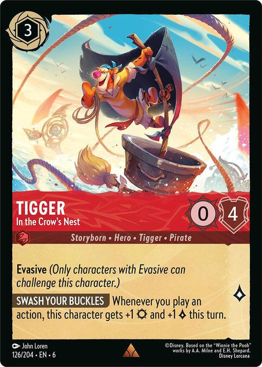 Tigger - In the Crow's Nest - Azurite Sea (6) Non Foil