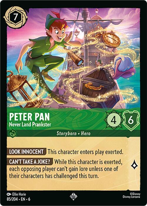 Peter Pan - Never Land Prankster - Azurite Sea (6) Non Foil
