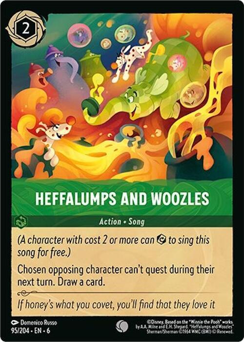 Heffalumps and Woozles - Azurite Sea (6) Foil
