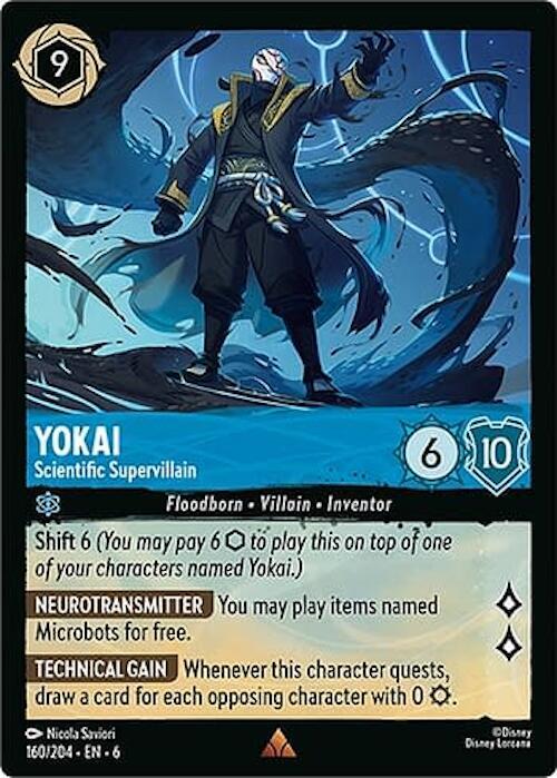 Yokai - Scientific Supervillain - Azurite Sea (6) Foil