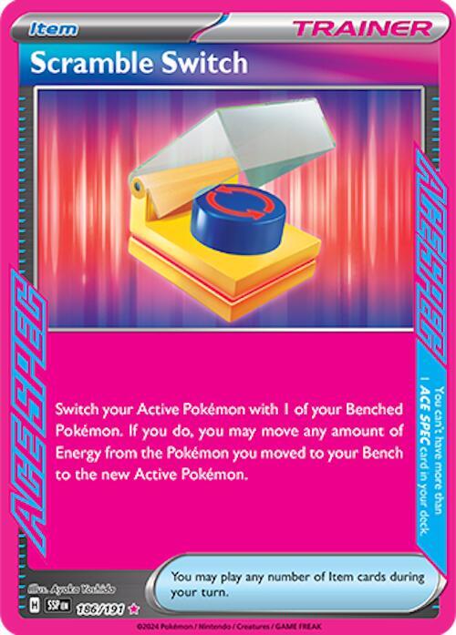 Scramble Switch - 186/191 SV08: Surging Sparks (SV08)