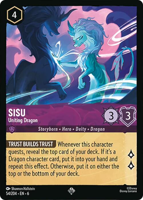 Sisu - Uniting Dragon - Azurite Sea (6) Non Foil