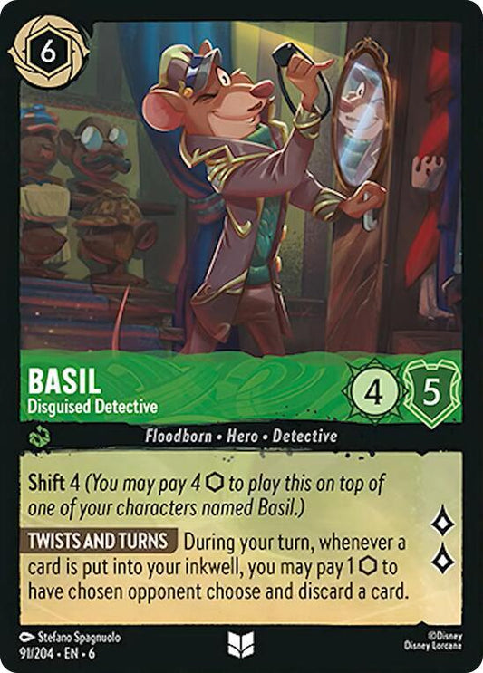 Basil - Disguised Detective - Azurite Sea (6) Foil