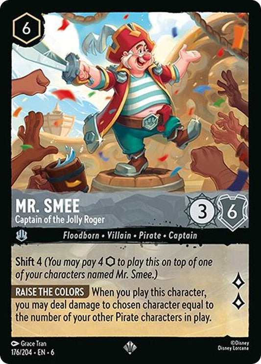 Mr. Smee - Captain of the Jolly Roger - Azurite Sea (6) Non Foil