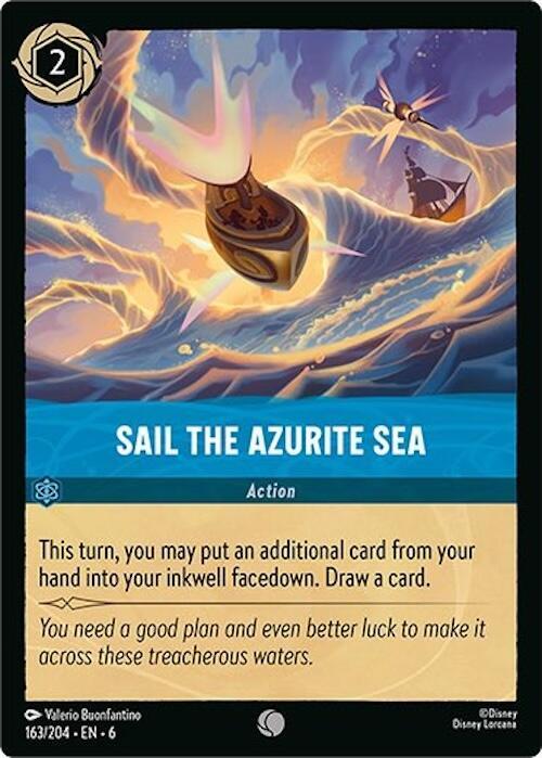Sail the Azurite Sea - Azurite Sea (6) Non Foil