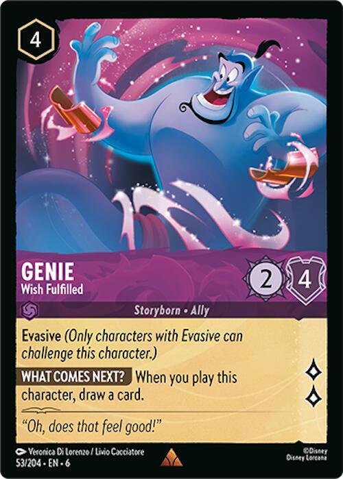 Genie - Wish Fulfilled - Azurite Sea (6) Non Foil