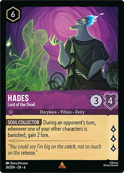 Hades - Lord of the Dead - Azurite Sea (6) Non Foil