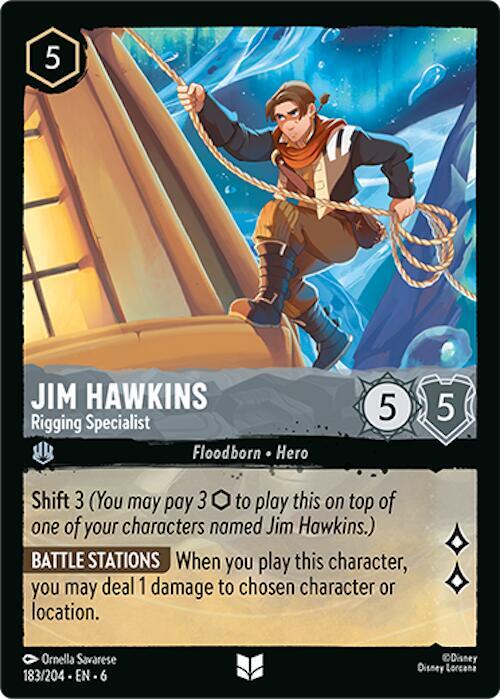 Jim Hawkins - Rigging Specialist - Azurite Sea (6) Foil