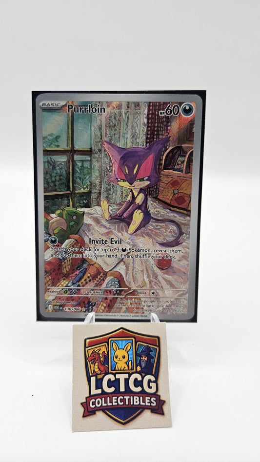 Image of Purrloin White Flare (WHT) #136