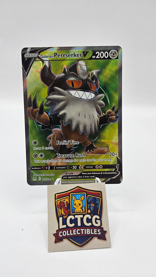 Image of Galarian Perrserker V Lost Origin (LOR) #183