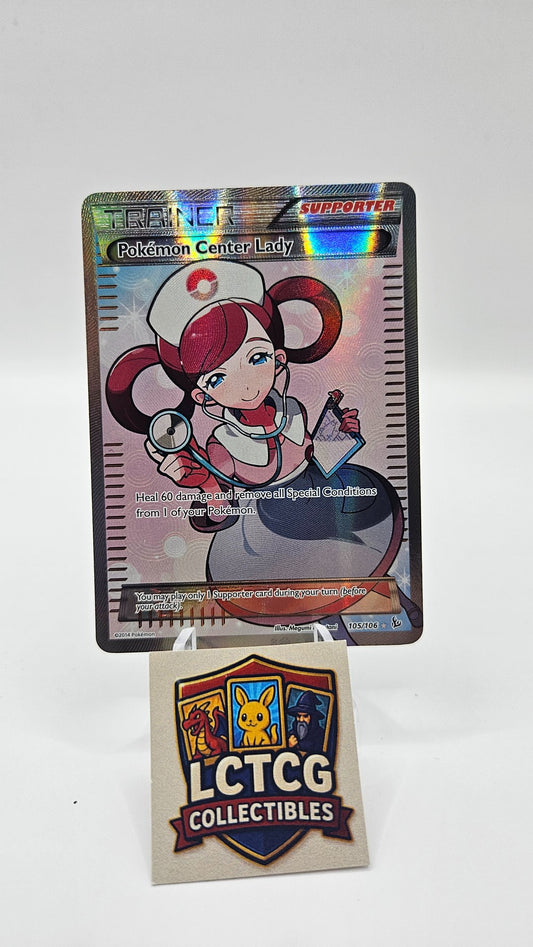 Image of Pokemon Center Lady Flashfire (FLF) #105